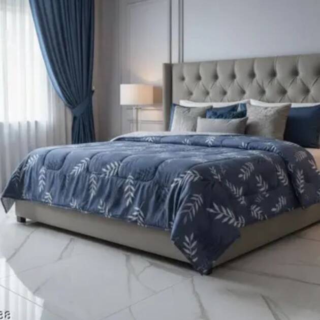 Superfine Reversible Quilt/Blanket/AC Blanket/Comforter for Double Bed